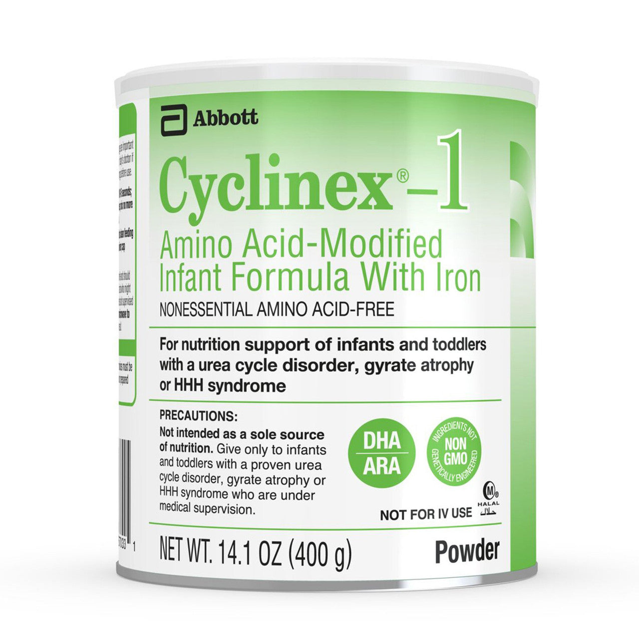 Abbott Cyclinex-1 Unflavored 14.1 oz (400g) Powder