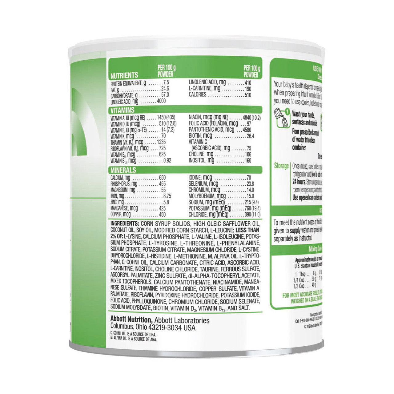 Abbott Cyclinex-1 Unflavored 14.1 oz (400g) Powder