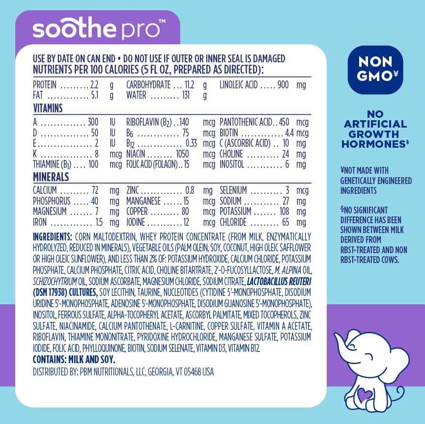 Dr. Brown's Good Start SoothePro Infant Formula 19.4 oz Powder (Case of 4)