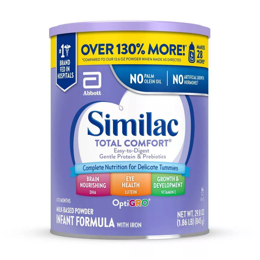 Similac Total Comfort Infant Formula 29.8 oz Powder