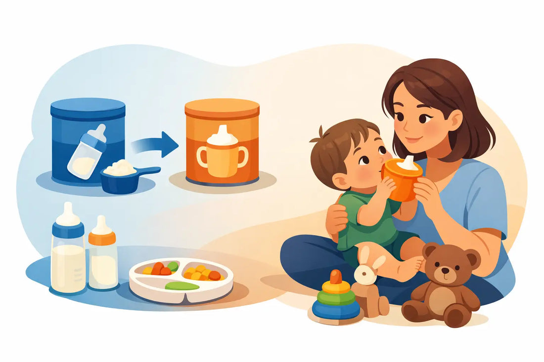 How to Transition Toddler Formula Without Stress