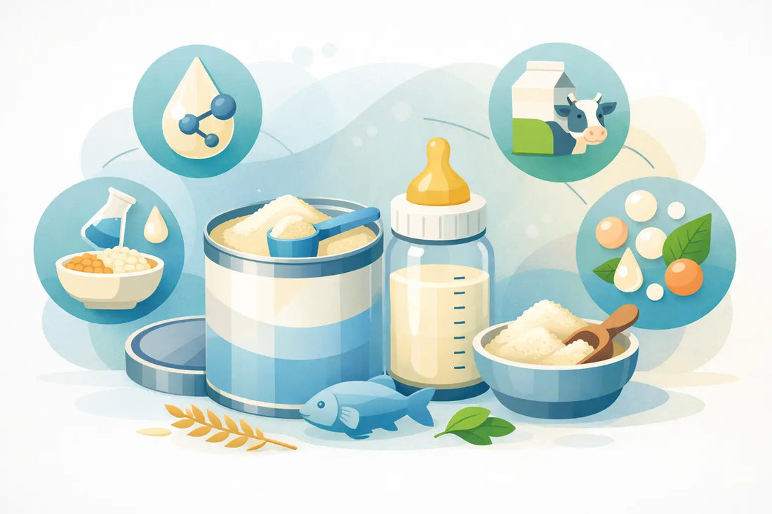 What Is Baby Formula Powder Made Of?