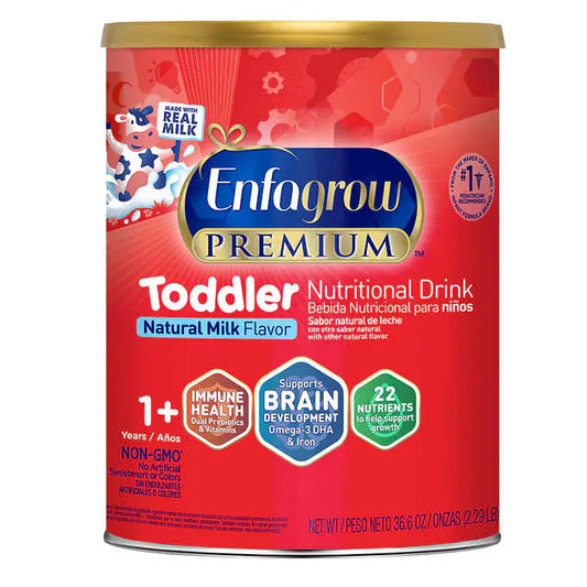 Enfamil Enfagrow Premium Toddler Natural Milk Flavor 36.6 oz