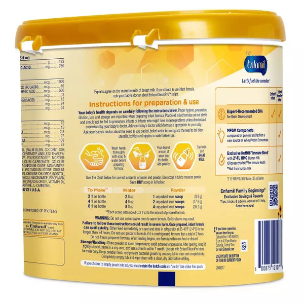 Enfamil NeuroPro Infant Formula 20.7 oz Power