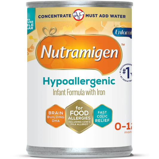 Enfamil Nutramigen Hypoallergenic Infant Formula 13 fl oz Concentrate (12 Cans)