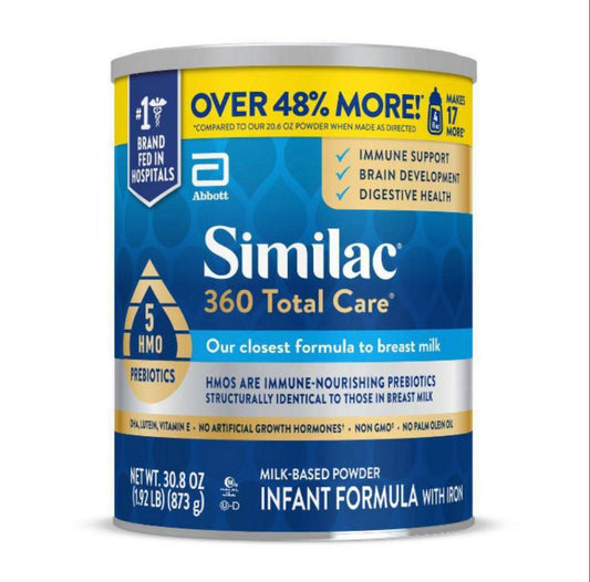 Similac 360 Total Care Infant Formula 30.8 oz Powder