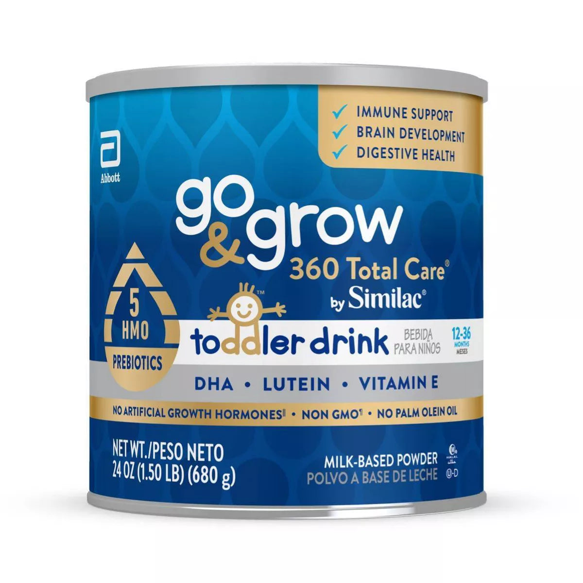 Go & Grow 360 Total Care By Similac Toddler Drink Powder-24 oz