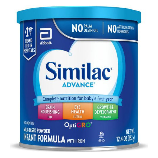 Similac Advanced Infant Formula 12.4 oz Powder (Case of 6)